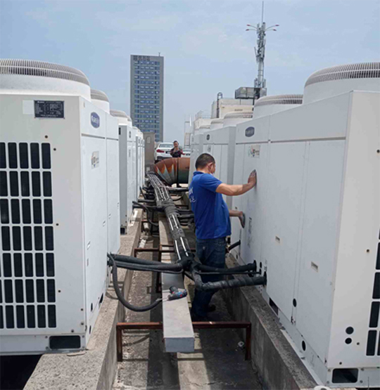 茂名中央空调制热和不制冷系统维修方法